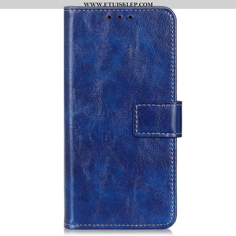 Etui Folio do Xiaomi 12T / 12T Pro Sztuczna Skóra Lakierowana